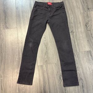 Men's washed Black Jeans